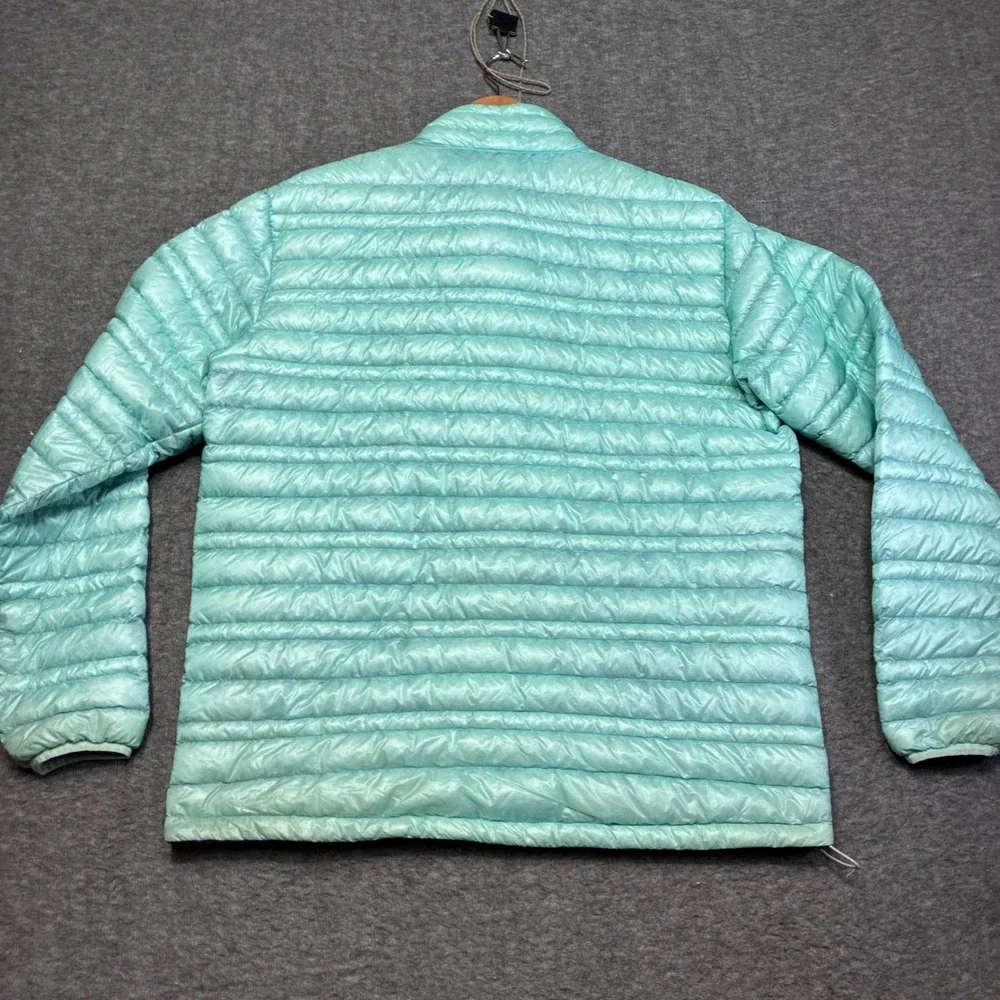 Vintage Patagonia Ultralight Down‎ Jacket Mens L Teal Blue 84756SP14 Faded